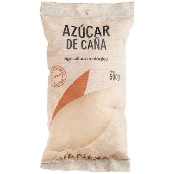 Azúcar ecológico de caña VERITAS, paquete 500 g - 0.5 kg - Imagen del producto en Findit