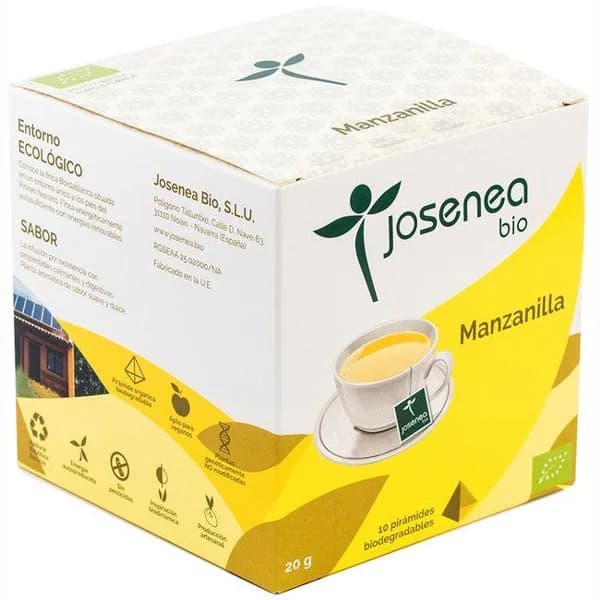 Infusión de manzanilla JOSENEA, caja 20 g - 0.02 kg - Imagen del producto en Findit