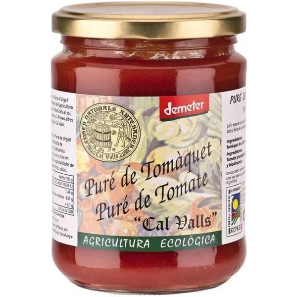 Puré de tomate CAL VALLS, frasco 400 g - 0.4 kg - Imagen del producto en Findit