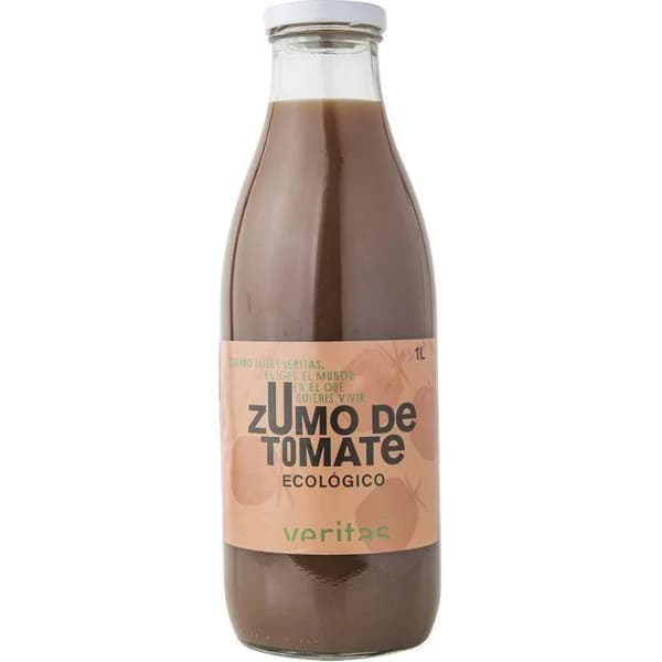 Zumo de tomate VERITAS, botella 1 litro - 1 l - Imagen del producto en Findit