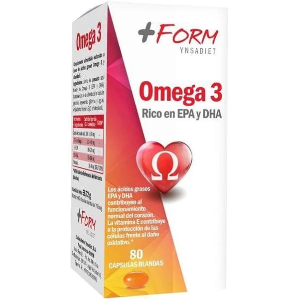 Omega 3 +FORM, caja 80 uds - 80 ud - Imagen del producto en Findit