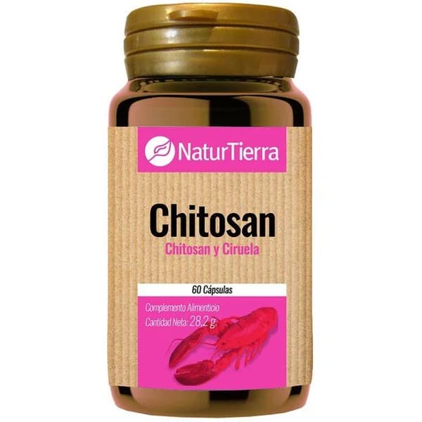 Chitosán NATURTIERRA, bote 60 uds - 60 ud - Imagen del producto en Findit