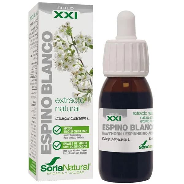 Extracto de espino blanco XXL SORIA NATURAL, frasco 50 ml - 1 ud - Imagen del producto en Findit