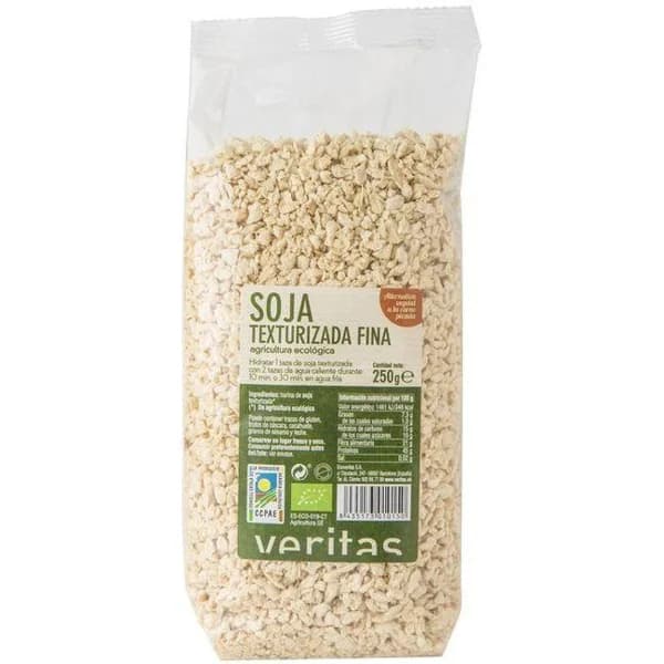 Soja fina texturizada instantánea VERITAS, paquete 250 g - 0.25 kg - Imagen del producto en Findit
