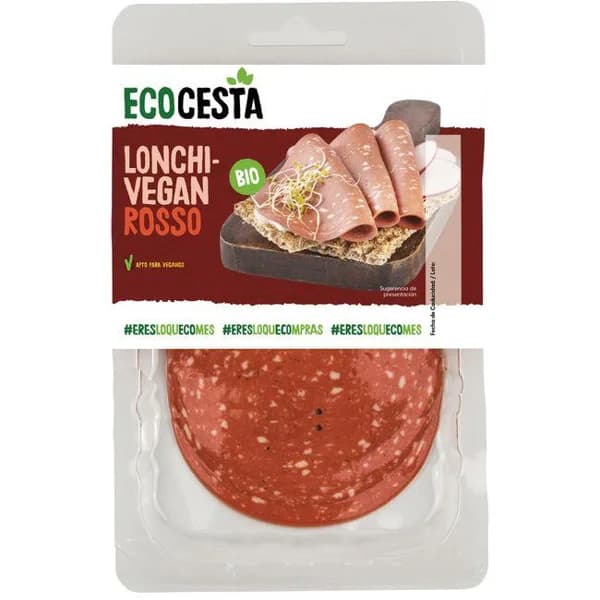 Lonchi-vegan sabor salami ECOCESTA, bandeja 100 g - 0.1 kg - Imagen del producto en Findit