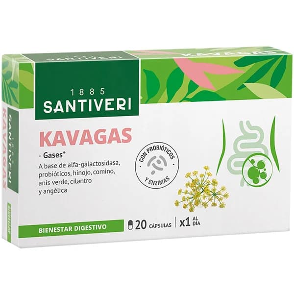 Kavagas en cápsulas SANTIVERI, caja 8 g - 1 ud - Imagen del producto en Findit