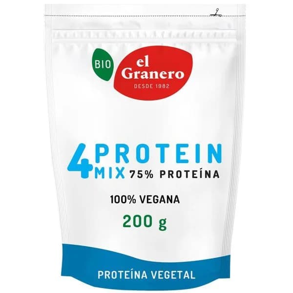 Mix proteinas bio EL GRANERO INTEGRAL, bolsa 200 g - 0.2 kg - Imagen del producto en Findit