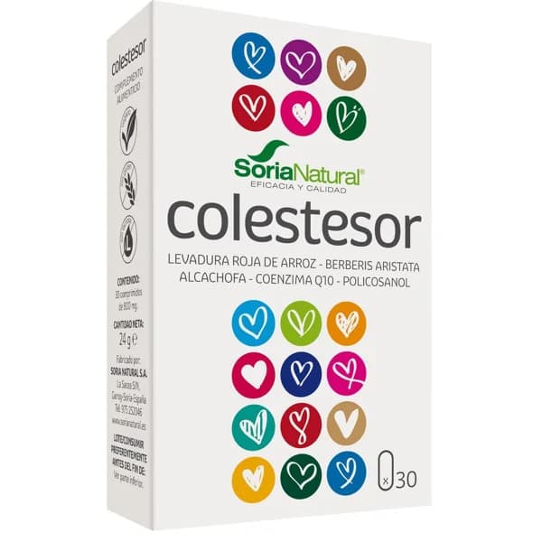 Colestesor SORIA NATURAL, caja 30 uds - 1 ud - Imagen del producto en Findit