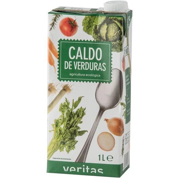 Caldo de verduras VERITAS, brik 1 litro - 1 l - Imagen del producto en Findit