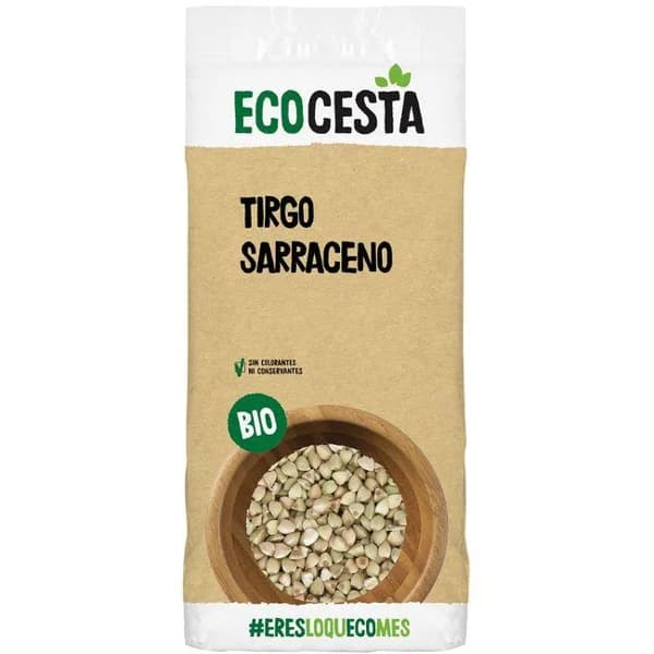 Trigo sarraceno bio ECOCESTA, bolsa 500 g - 0.5 kg - Imagen del producto en Findit