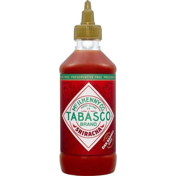 Salsa sriracha TABASCO, bote 256 ml - 0.26 l - Imagen del producto en Findit