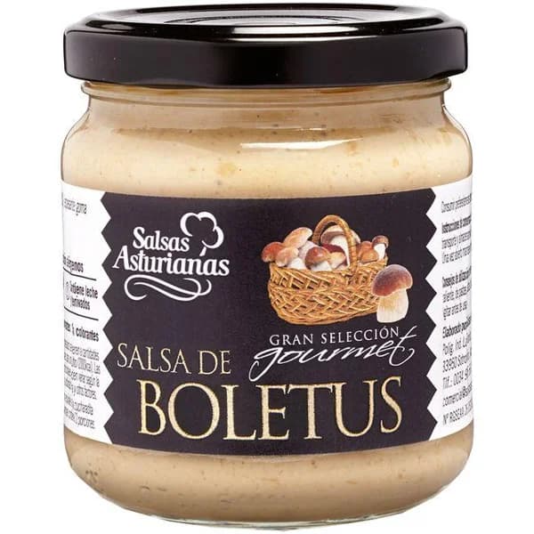 Salsa boletus SALSAS ASTURIANAS, frasco 190 g - 0.19 kg - Imagen del producto en Findit