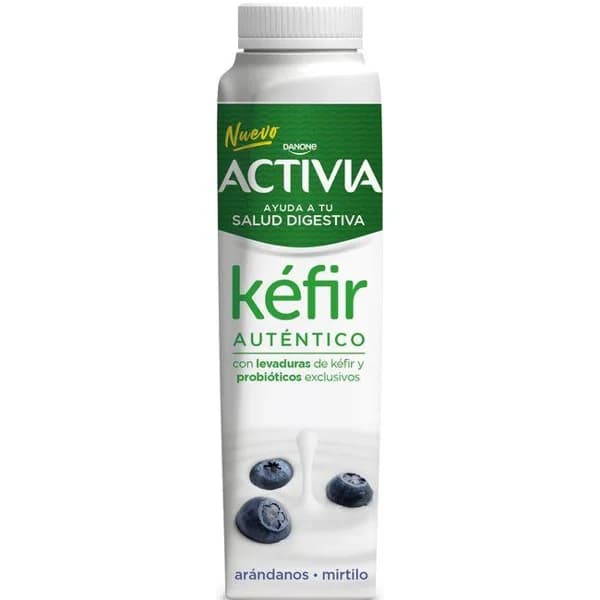Kefir sabor arándanos ACTIVIA, botella 320 g - 0.32 kg - Imagen del producto en Findit