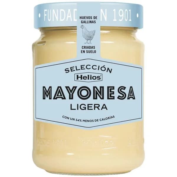 Mayonesa ligera HELIOS, frasco 270 g - 0.27 kg - Imagen del producto en Findit