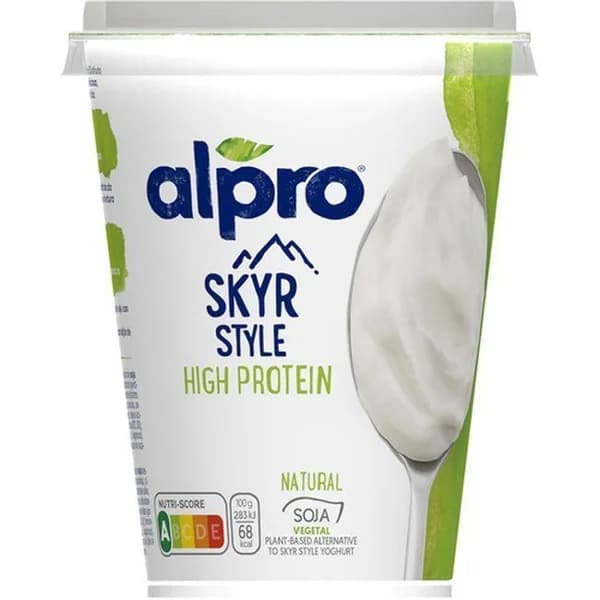 Skyr natural ALPRO, tarrina 400 g - 0.4 kg - Imagen del producto en Findit