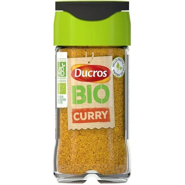 Curry molido bio DUCROS, frasco 36 g - 0.04 kg - Imagen del producto en Findit