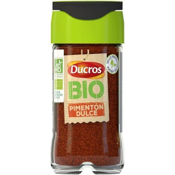 Pimentón dulce bio DUCROS, frasco 44 g - 0.04 kg - Imagen del producto en Findit