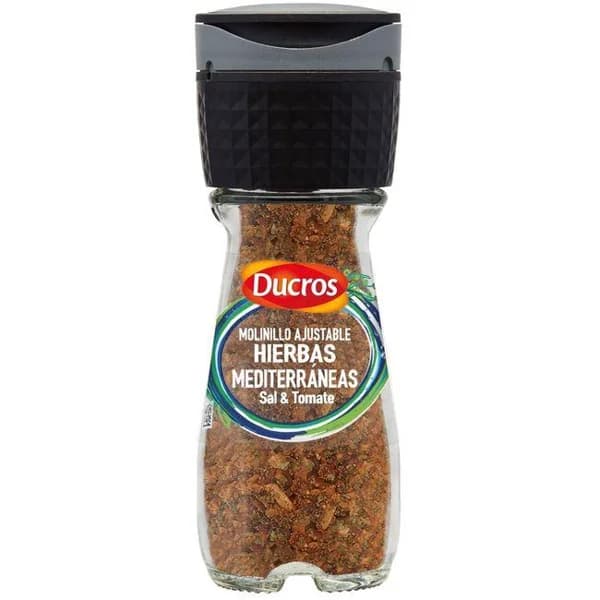 Molinillo de hierbas, sal y tomate DUCROS, frasco 38 g - 0.04 kg - Imagen del producto en Findit