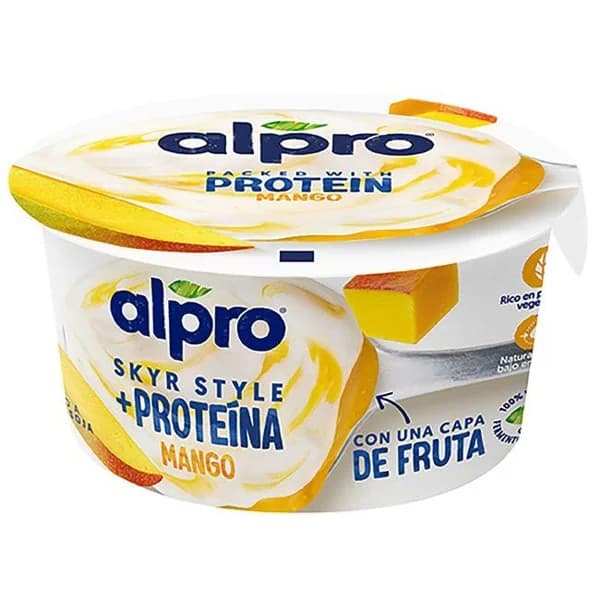 Base vegetal bicapa de mango ALPRO SKYR, tarrina 150 g - 0.15 kg - Imagen del producto en Findit