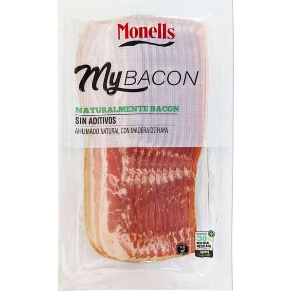 Bacón MyBacón MONELLS, bandeja 150 g - 0.15 kg - Imagen del producto en Findit