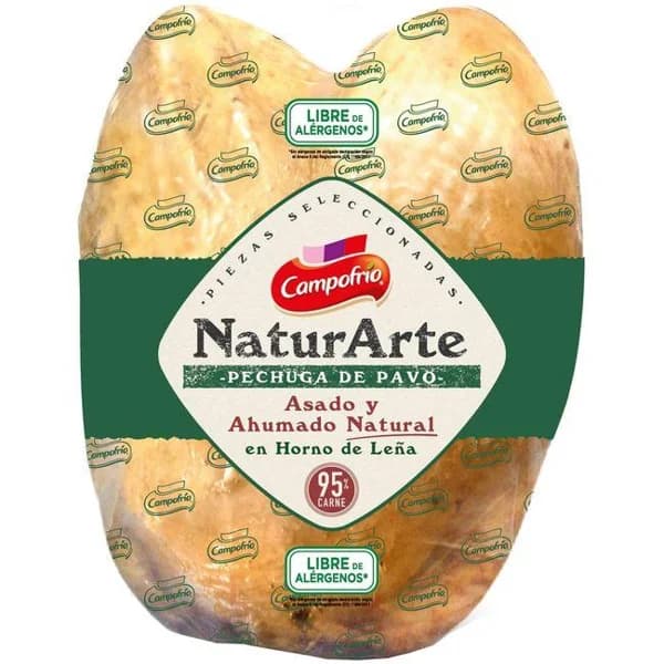 Pechuga de pavo ahumada CAMPOFRÍO, al corte, compra mínima 100 g - 0.1 kg - Imagen del producto en Findit