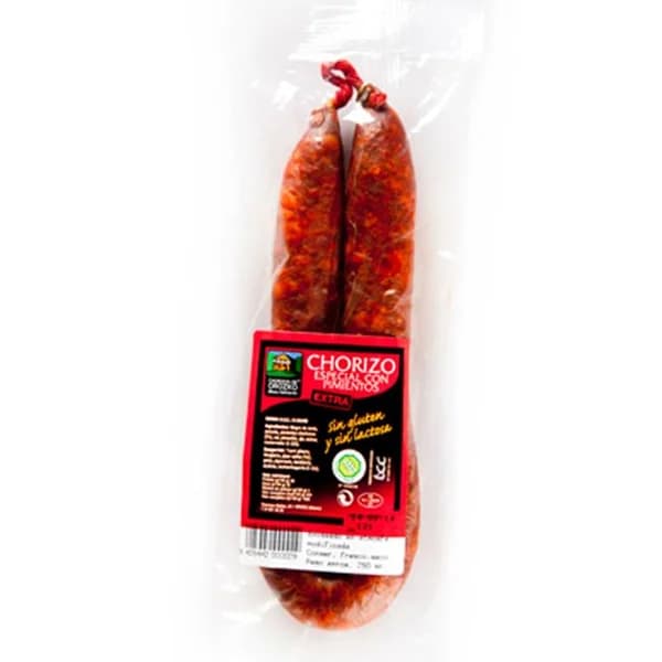 Chorizo casero con salsa pimiento OROZKO, sarta 250 g - 0.25 kg - Imagen del producto en Findit