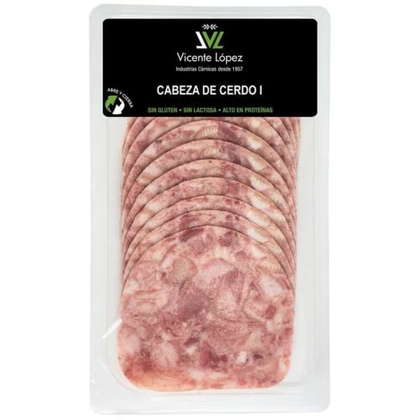 Cabeza de cerdo I VICENTE LOPEZ, sobre 200 g - 0.2 kg - Imagen del producto en Findit