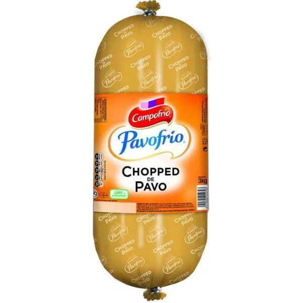 Chopped de pavofrio CAMPOFRÍO, al corte, compra mínima 100 g - 0.1 kg - Imagen del producto en Findit