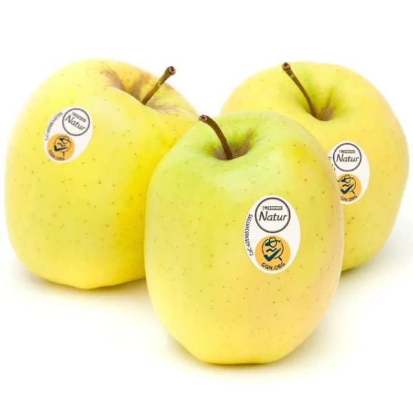 Manzana Golden EROSKI NATUR, al peso, compra mínima 1 kg - 1 kg - Imagen del producto en Findit