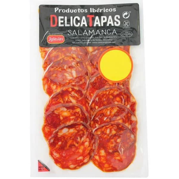 Chorizo ibérico de cebo DELICATAPAS, sobre 40 g - 0.04 kg - Imagen del producto en Findit