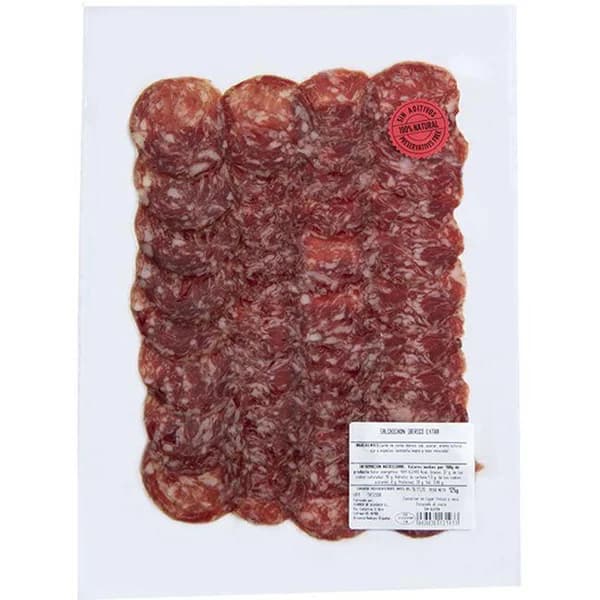 Salchichón ibérico extra MONTARAZ, sobre 125 g - 0.13 kg - Imagen del producto en Findit