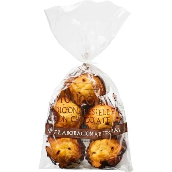 Mojicón tradicional relleno de chocolate EUGOBA, bolsa 5 uds - 5 ud - Imagen del producto en Findit
