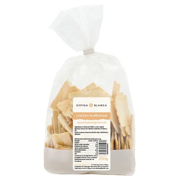 Crackiss tradicional ESPIGA BLANCA, bolsa 250 g - 0.25 kg - Imagen del producto en Findit