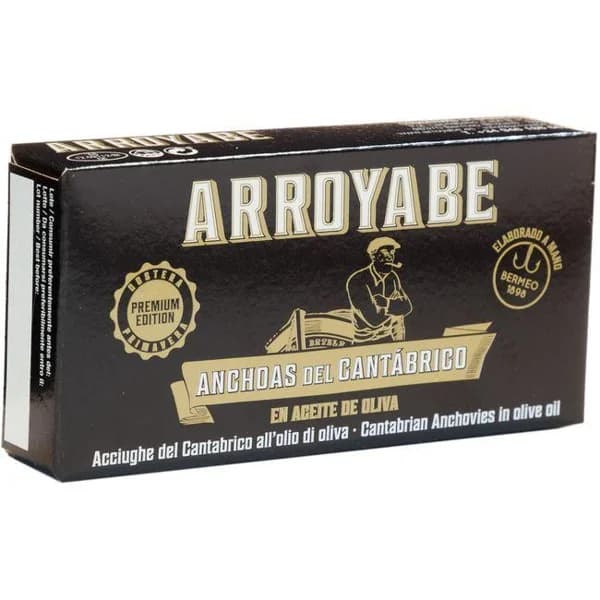 Anchoa de Cantábrico Primavera ARROYABE, lata 30 g - 0.03 kg - Imagen del producto en Findit