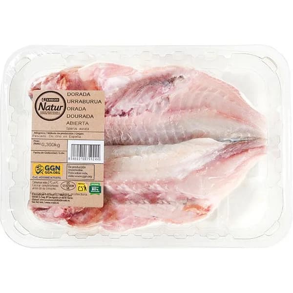 Dorada abierta EROSKI NATUR GGN, 1 ud - 1 ud - Imagen del producto en Findit