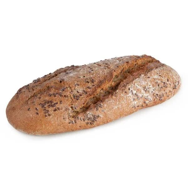 Hogaza de centeno 51% y lino 12% EROSKI, 1 ud - 1 ud - Imagen del producto en Findit