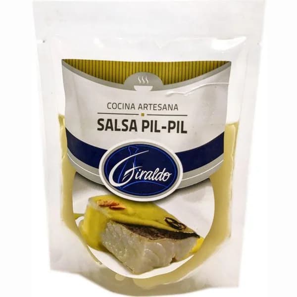 Salsa pil-pil GIRALDO, bolsa 125 g - 0.13 kg - Imagen del producto en Findit