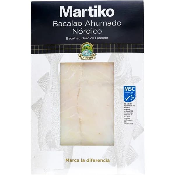 Bacalao ahumado MSC MARTIKO, sobre 80 g - 0.08 kg - Imagen del producto en Findit