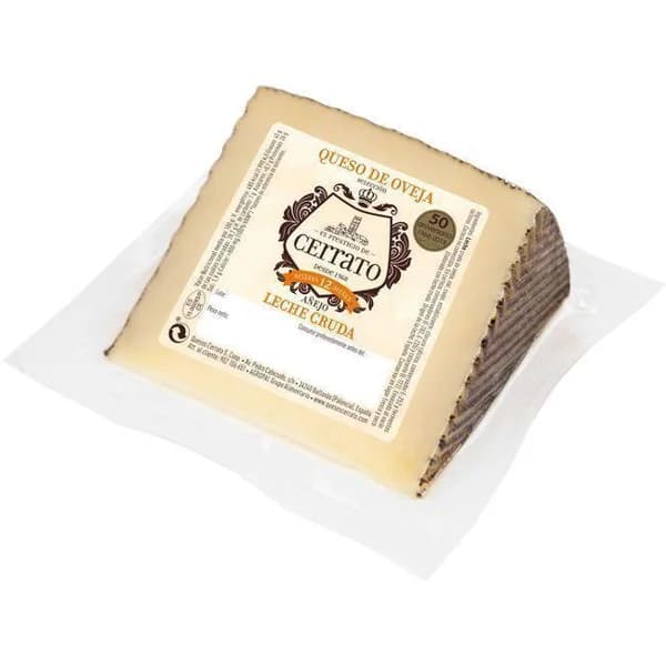Queso de oveja añejo de leche cruda CERRATO, cuña 350 g - 0.35 kg - Imagen del producto en Findit