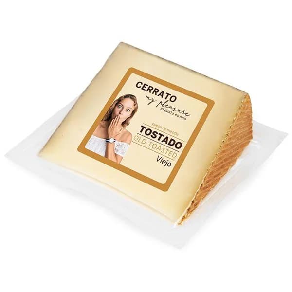 Queso viejo tostado CERRATO, cuña 300 g - 1 ud - Imagen del producto en Findit