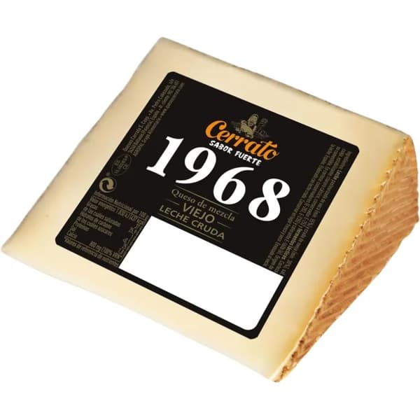 Queso viejo mezcla de oveja de leche cruda-vaca 1968, cuña 350 g - 1 ud - Imagen del producto en Findit