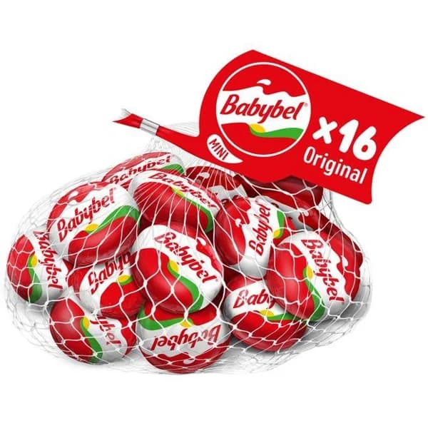Queso MINIBABYBEL, 16 uds, malla 320 g - 0.32 kg - Imagen del producto en Findit