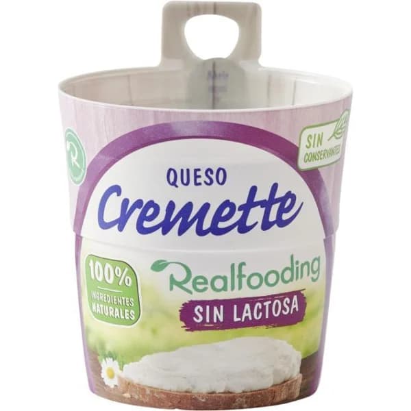 Queso Cremette sin lactosa para untar HOCHLAND, tarrina 150 g - 0.15 kg - Imagen del producto en Findit
