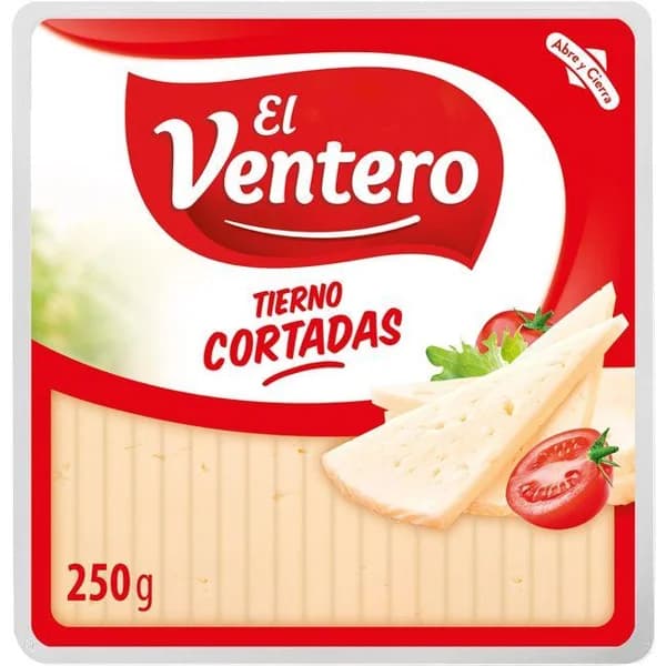 Cortaditas de queso EL VENTERO, cuña 250 g - 1 ud - Imagen del producto en Findit
