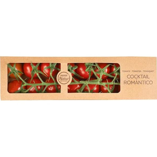 Tomate romántico EROSKI Natur, bandeja 225 g - 0.23 kg - Imagen del producto en Findit