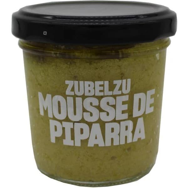 Mousse de piparra ZUBELZU, frasco 100 g - 0.1 kg - Imagen del producto en Findit