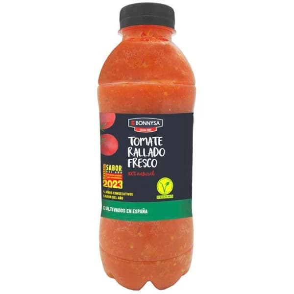 Tomate rallado BONNYSA, botella 600 ml - 0.6 l - Imagen del producto en Findit