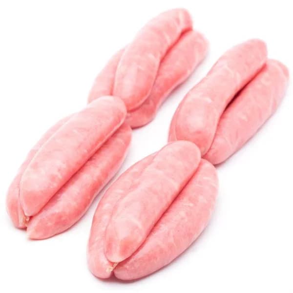 Salchicha blanca de pollo, al peso, compra mínima 250 g - 1 ud - Imagen del producto en Findit
