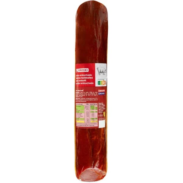 Lomo embuchado EROSKI, al corte, compra mínima 100 g - 1 ud - Imagen del producto en Findit