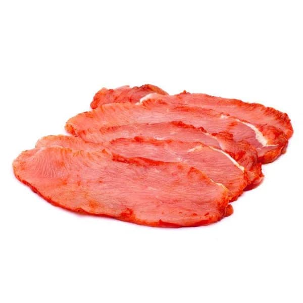 Filetes pechuga de pavo pimentón, al peso, compra mínima 500 g - 1 ud - Imagen del producto en Findit